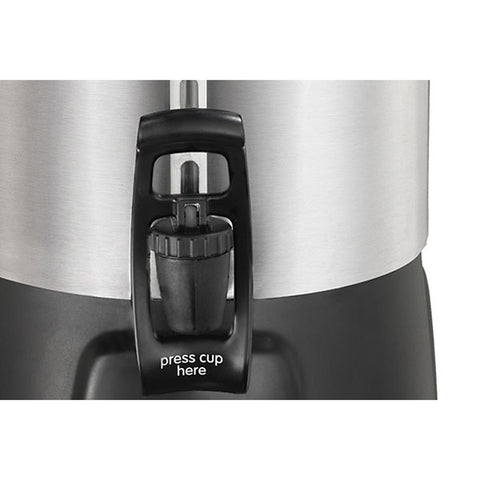 Hamilton Beach Commercial 45040R 40-Cup Brushed Aluminum Coffee Urn