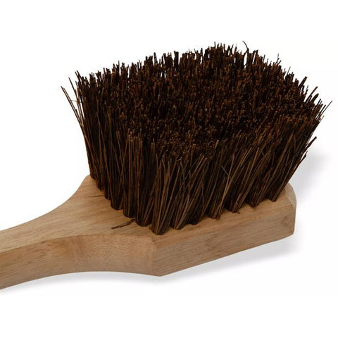 CFS Brands 4549300 Utility Scrub Brush with Stiff Palmyra Bristles, 20 x 5 in, Black