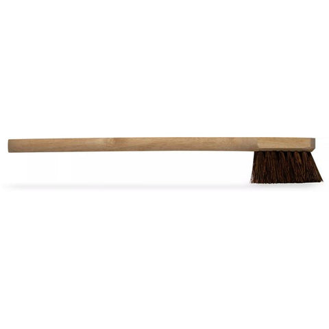 CFS Brands 4549300 Utility Scrub Brush with Stiff Palmyra Bristles, 20 x 5 in, Black