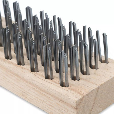 CFS Brands 4578100 Butcher Block Brush with Steel Bristles