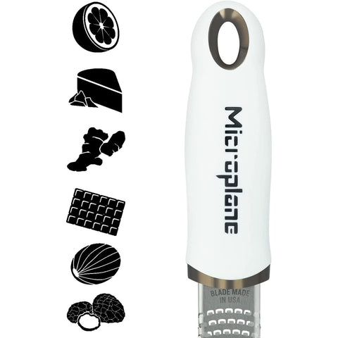 Microplane 46301 Premium Classic Zester and Grater - White