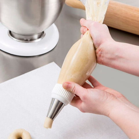 Ateco 4675 18" Soft Heavy Duty Clear Disposable Pastry Bag - 200/Box