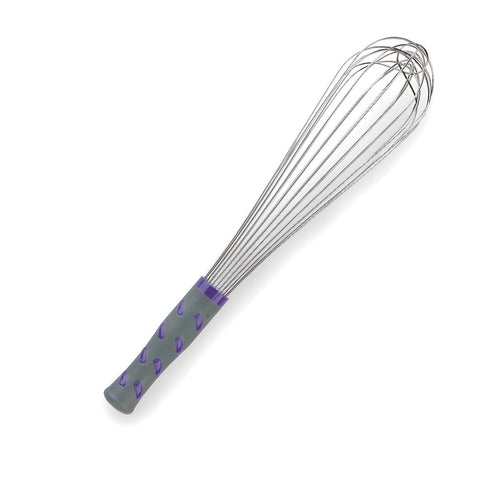 Vollrath 47004 14-Inch Jacob's Pride Piano Whip with Purple Nylon Handle