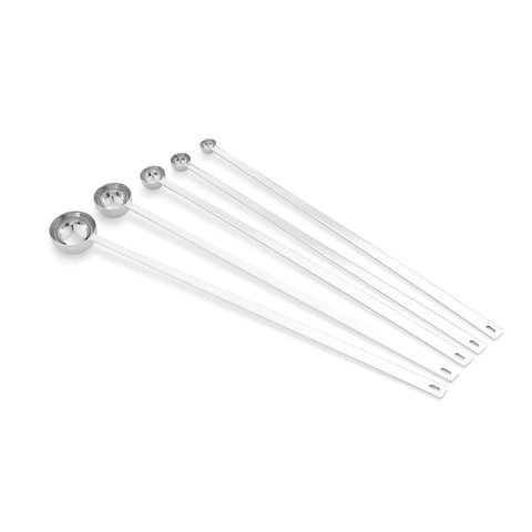 Vollrath 47027 1-Teaspoon Round Stainless Steel Long Handle Measuring Spoon