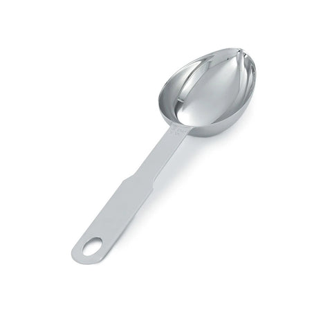 Vollrath 47056 1/4-Cup Oval Heavy-Duty Stainless Steel Measuring Scoop