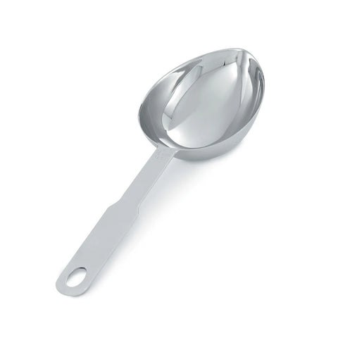 Vollrath 47058 1/2-Cup Oval Heavy-Duty Stainless Steel Measuring Scoop