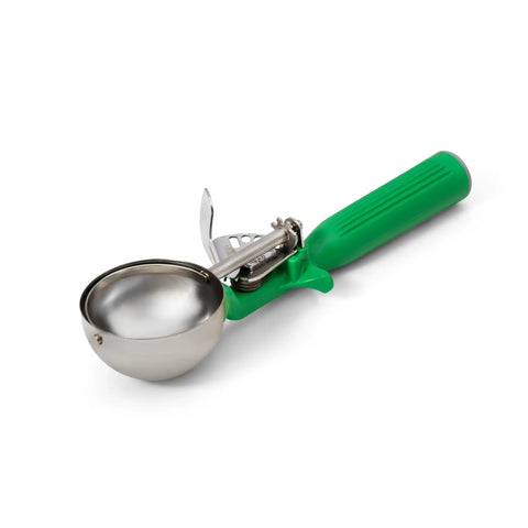 Vollrath 47142 Jacob's Pride #12 Green Thumb Press Disher - 2.66 oz.