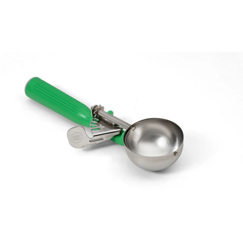 Vollrath 47142 Jacob's Pride #12 Green Thumb Press Disher - 2.66 oz.