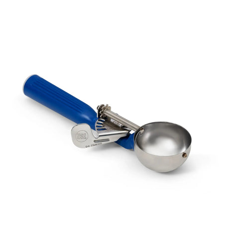 Vollrath 47143 Jacob's Pride #16 Dark Blue 2 oz. Thumb Press Disher