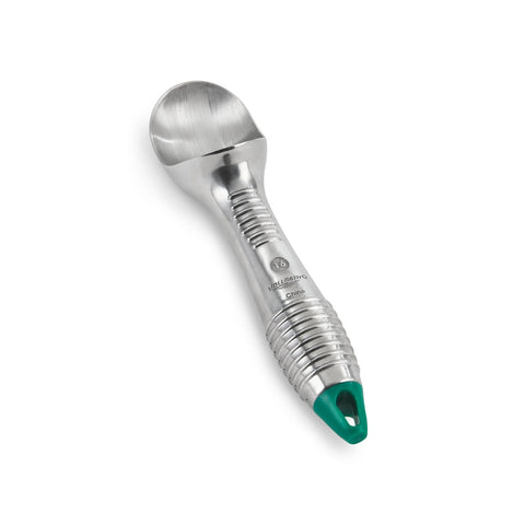 Vollrath 47276 2.5 oz Aluminum Ice Cream Scoop with Green End