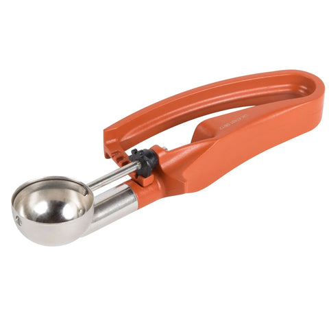Vollrath 47401 #50 Terracotta Squeeze Handle Disher - 0.65 oz.