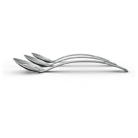 Browne USA Foodservice 4766 Renaissance Perforated Basting Spoon, 13-Inch Stainless Steel
