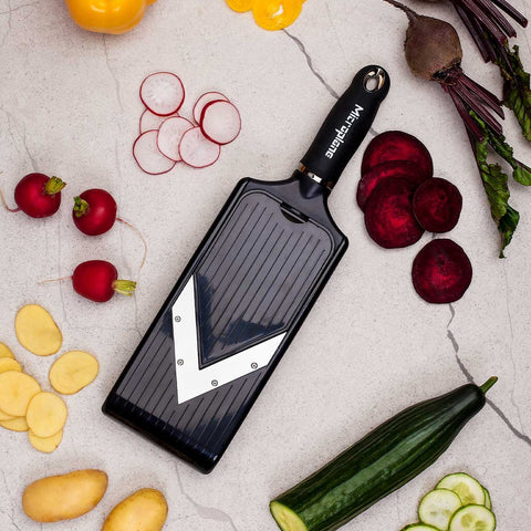 MICROPLANE 48040 Adjustable V-Blade Mandoline Vegetable Slicer
