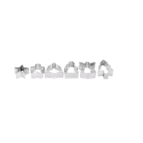 Ateco 4842 6-Piece Christmas Cookie Cutter Set