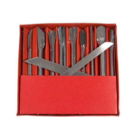Town 48677 17-Piece Stainless Steel Garnishing Kit, 6-1/2"