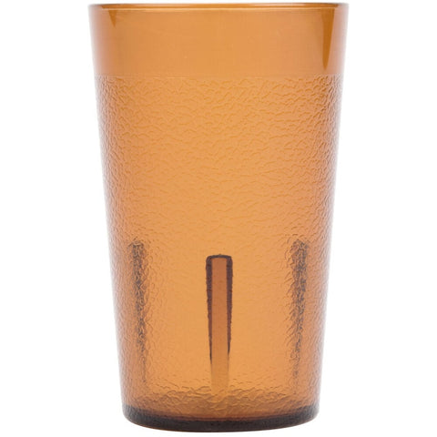Cambro 500P153 Colorware 5.2 oz. Amber SAN Plastic Tumbler