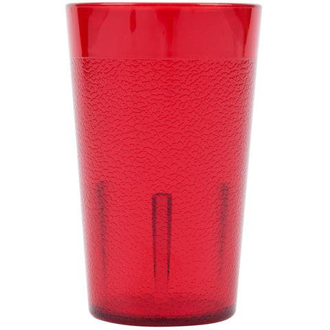 Cambro 500P156 Colorware 5.2 oz. Ruby Red SAN Plastic Tumbler