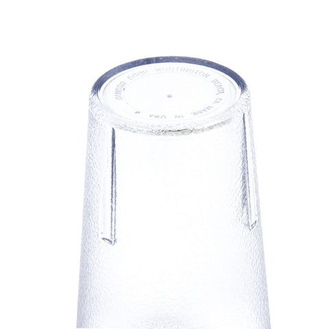 Cambro 500P2152 Colorware 5.2 oz Clear Textured SAN Plastic Tumbler