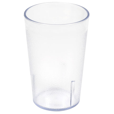 Cambro 500P2152 Colorware 5.2 oz Clear Textured SAN Plastic Tumbler