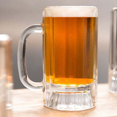 Libbey 5018 14 oz. Paneled Beer Mug