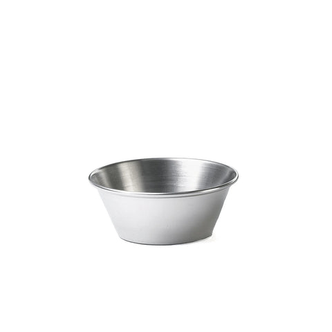 TableCraft Products 5066 Round 1.5 oz Stainless Steel Sauce Cup