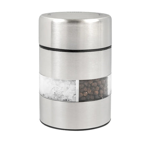 Olde Thompson 5080-00 4" Stainless Steel Salt & Pepper Combo Mill