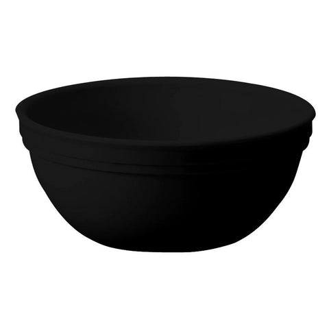 Cambro 50CW110 Camwear 15.3 oz. Black Polycarbonate Nappie Bowl