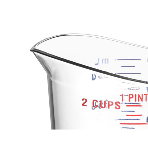 Cambro 50MCCW135 Camwear 1-Pint Clear Polycarbonate Measuring Cup