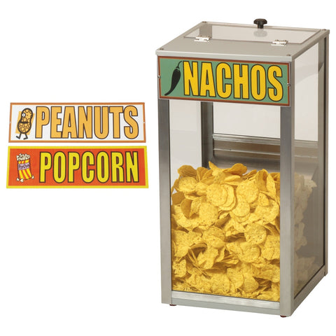 Winco 51000 BenchmarkUSA 100-Quart Concession Warmer/Merchandiser for Nachos, Popcorn, and Peanuts