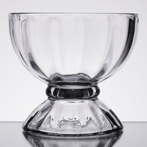 Libbey Glass 5118 Supreme Footed Glass Bowl - 18 oz, Clear