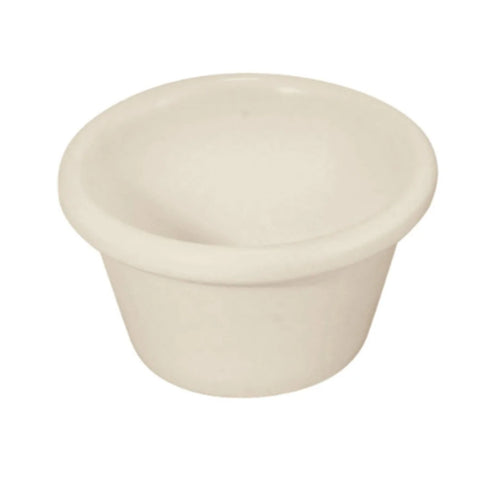 Clipper Mill 5123-BONE 2 oz. Bone Melamine Ramekin