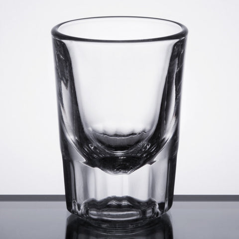 Libbey Glass 5126 2 oz. Fluted Whiskey Shot Glass