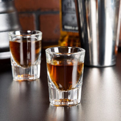 Libbey Glass 5126 2 oz. Fluted Whiskey Shot Glass