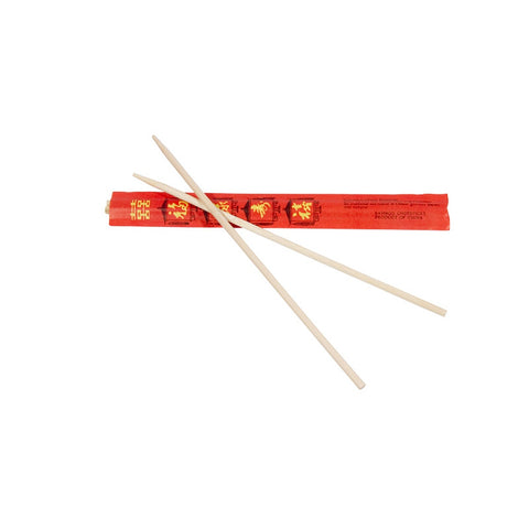 Town Equipment 51311/PK Individually Wrapped Bamboo Chopsticks, 9-3/4\" 100 Pairs per Bag
