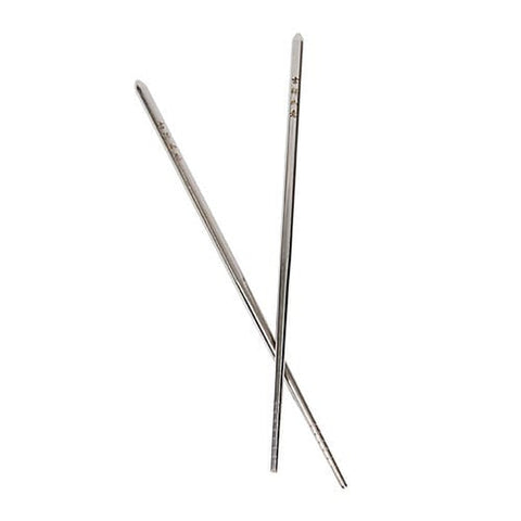 Town Food Service 51320 9-inch Stainless Steel Chopsticks - Pair