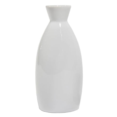 Town Food Service 51400 4.5 oz White Ceramic Sake Bottle