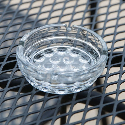 Libbey Glass 5154 Nob Hill 4" Round Clear Glass Ashtray