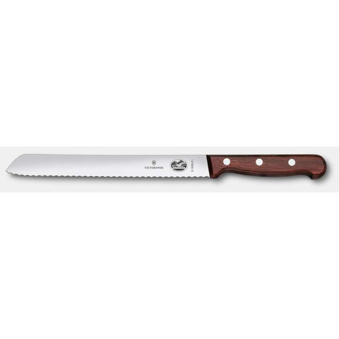 Victorinox 5.1630.21B Wood Collection 8.25 inch Serrated Bread Knife