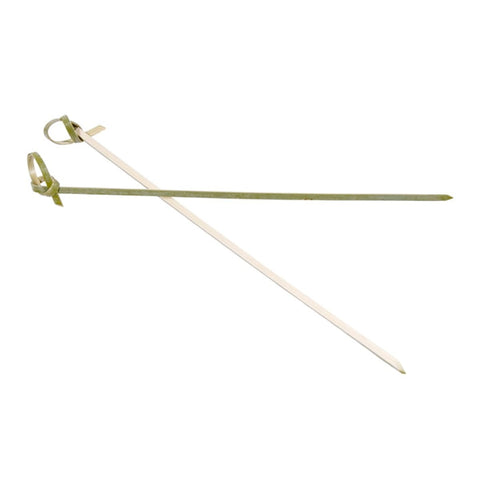 Town 51707CP 7" Bamboo Knot Cocktail and Food Pick, 50 Per Pack