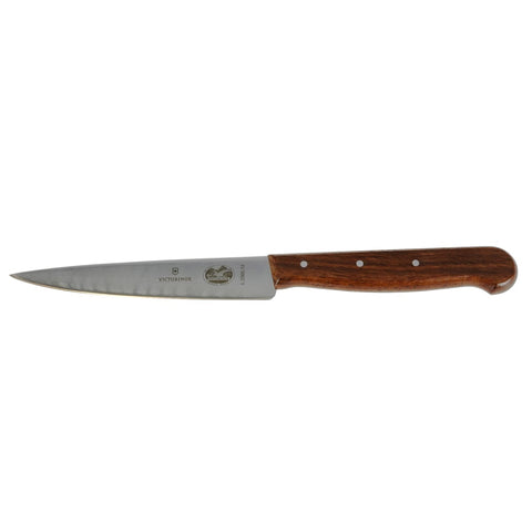 Victorinox 5.2000.12-X2 Paring Knife, 4 3/4 in. High Carbon Stainless Steel Blade with Rosewood Handle