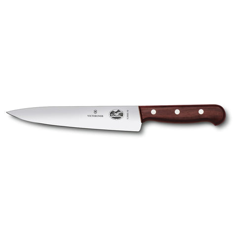 Victorinox 5.2000.19B Chef's Knife with 7-1/2-Inch Stiff Blade and Rosewood Handle