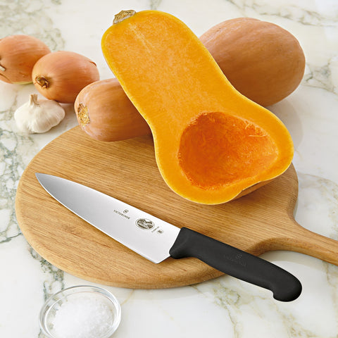 Victorinox 5.2063.20B Fibrox Pro 8" Chef's Knife with Black Handle