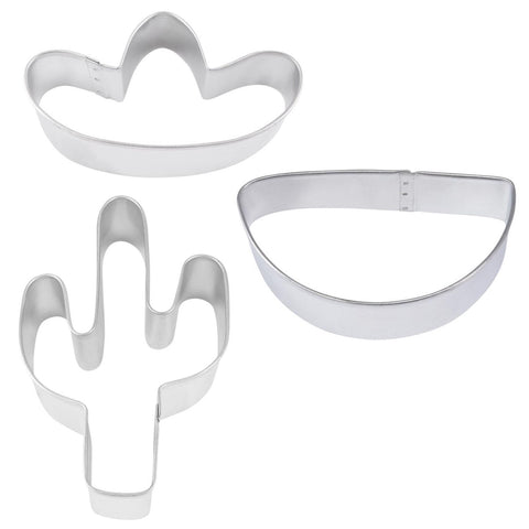 R&M International Corp 5206A Fiesta Cookie Cutter Set, 3-Piece