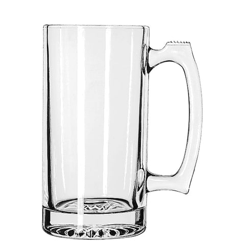 Libbey Glass 5272 - 25 oz. Clear Sport Beer Mug