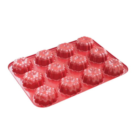 Nordic Ware 52822RD Mini Bundt Cupcake Pan