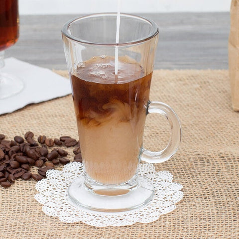 Libbey 5293 Catalina 8.5 oz. Irish Glass Coffee Mug
