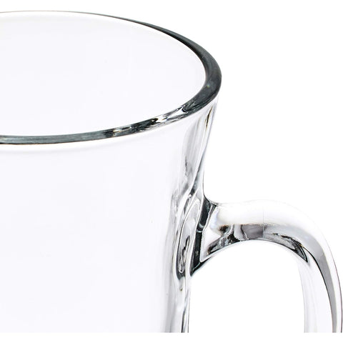 Libbey Glass 5295 8.5 oz Irish Coffee Mug with Ringed Stem