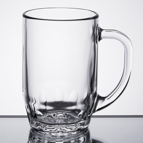 Libbey Glass 5303 - 19.5 oz. Thumbprint Beer Mug Stein