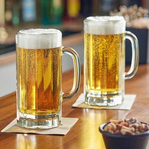 Libbey Glass 5327 - 22 oz. Paneled Beer Mug