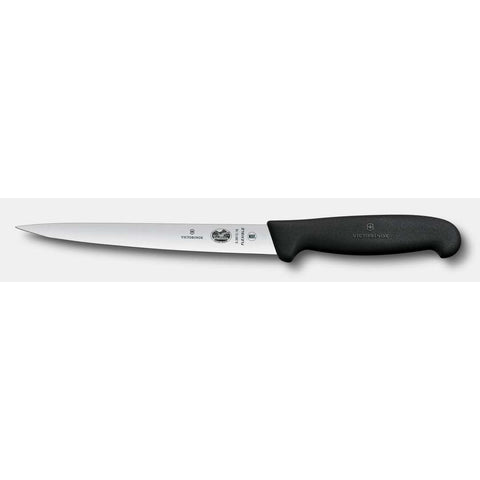 Victorinox 5.3813.18B Fibrox Filleting Knife 7 in.
